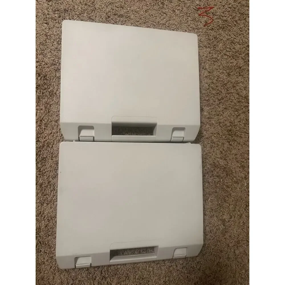 2 Laptop Computer Hard Cases -White